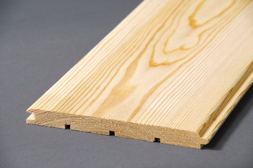 Вагонка штиль лиственница 14х90х4000 сорт Экстра 