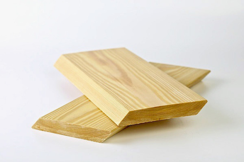 Планкен скошенный лиственница 20х140х4000 сорт Экстра